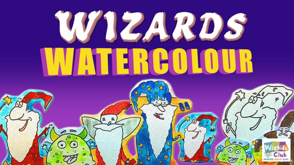 wizards watercolours