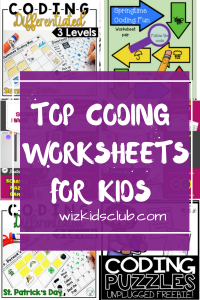 Scratch: Top coding worksheet for kids