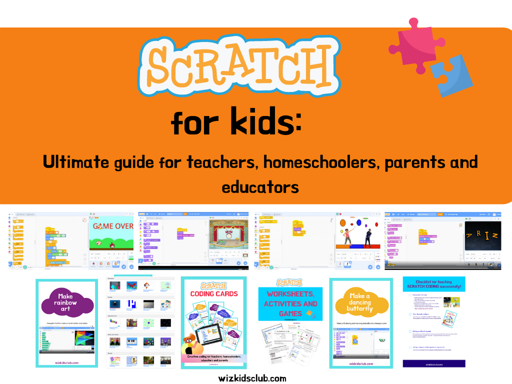 trending scratch coding for kids activities and worksheets